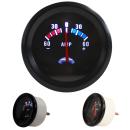 Amperemeter "Youngtimer", Rallye (21117V-2), Ø 52mm (60A), schwarz